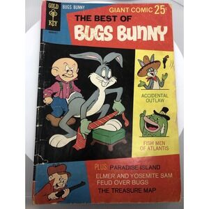 THE BEST OF BUGS BUNNY - GIANT COMIC #2 - Gold Key Comics 1959 Graphic‎ Novel